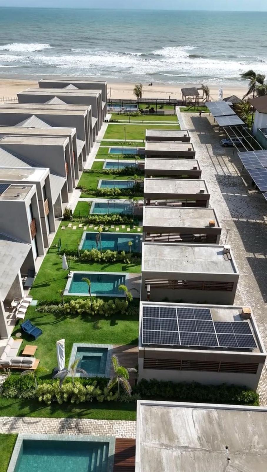 Casa Alto Padrao Beira Mar Ao Lado Do Zorah Beach Trairi - Flecheiras Eksteriør billede