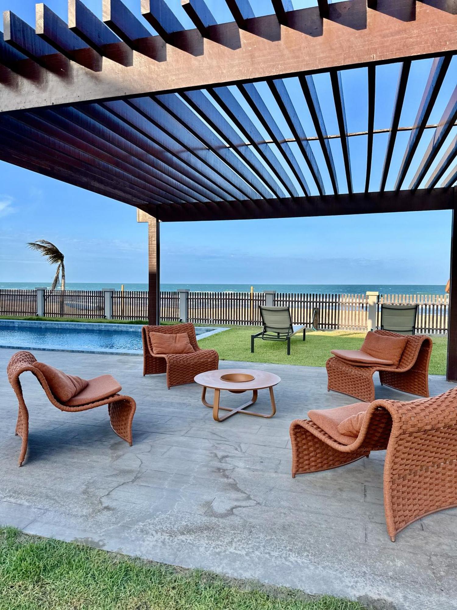 Casa Alto Padrao Beira Mar Ao Lado Do Zorah Beach Trairi - Flecheiras Eksteriør billede