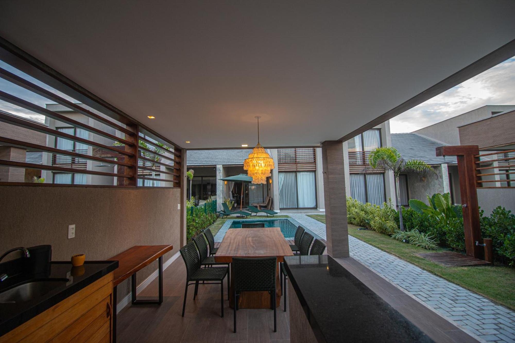 Casa Alto Padrao Beira Mar Ao Lado Do Zorah Beach Trairi - Flecheiras Eksteriør billede