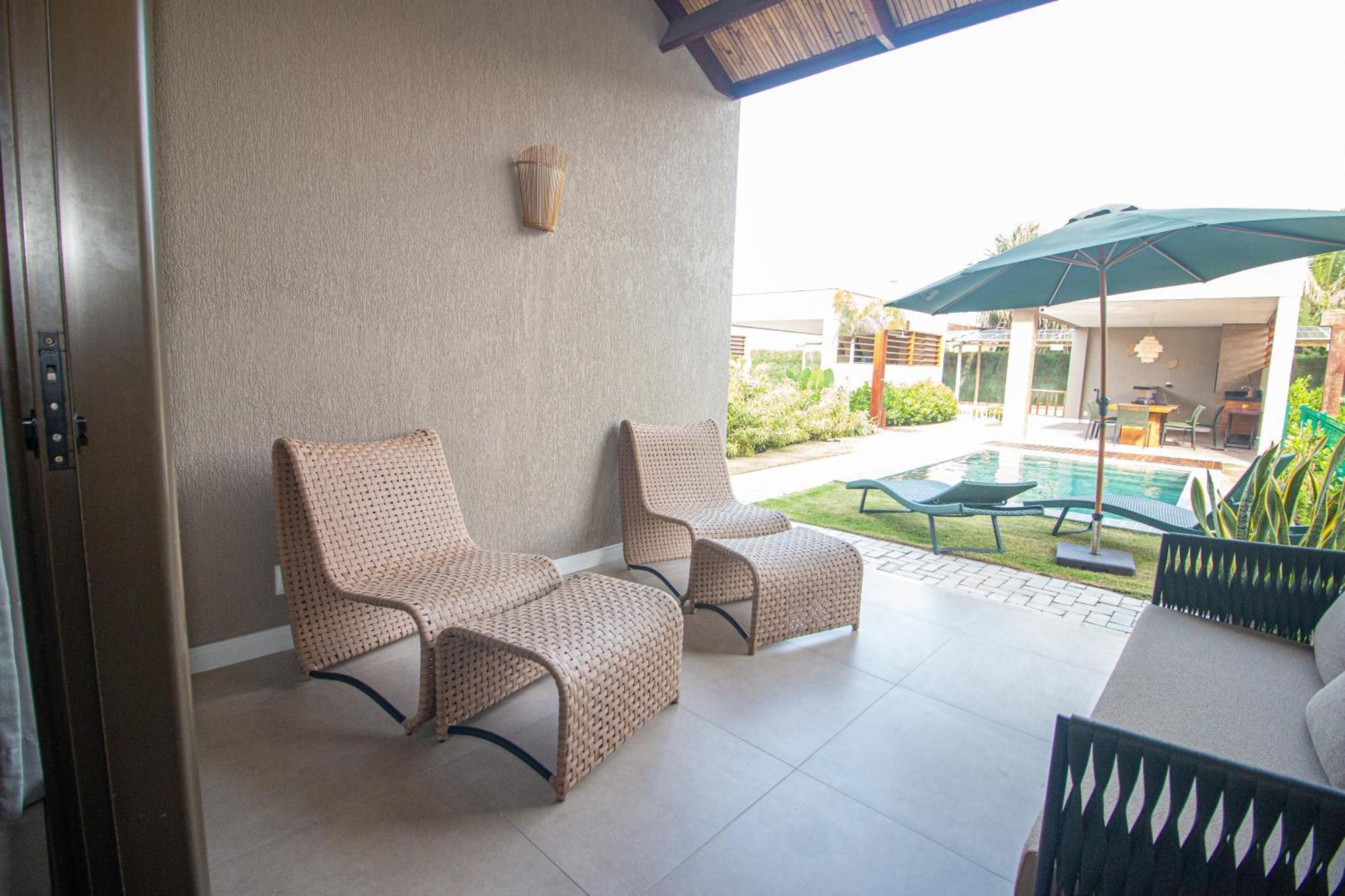 Casa Alto Padrao Beira Mar Ao Lado Do Zorah Beach Trairi - Flecheiras Eksteriør billede