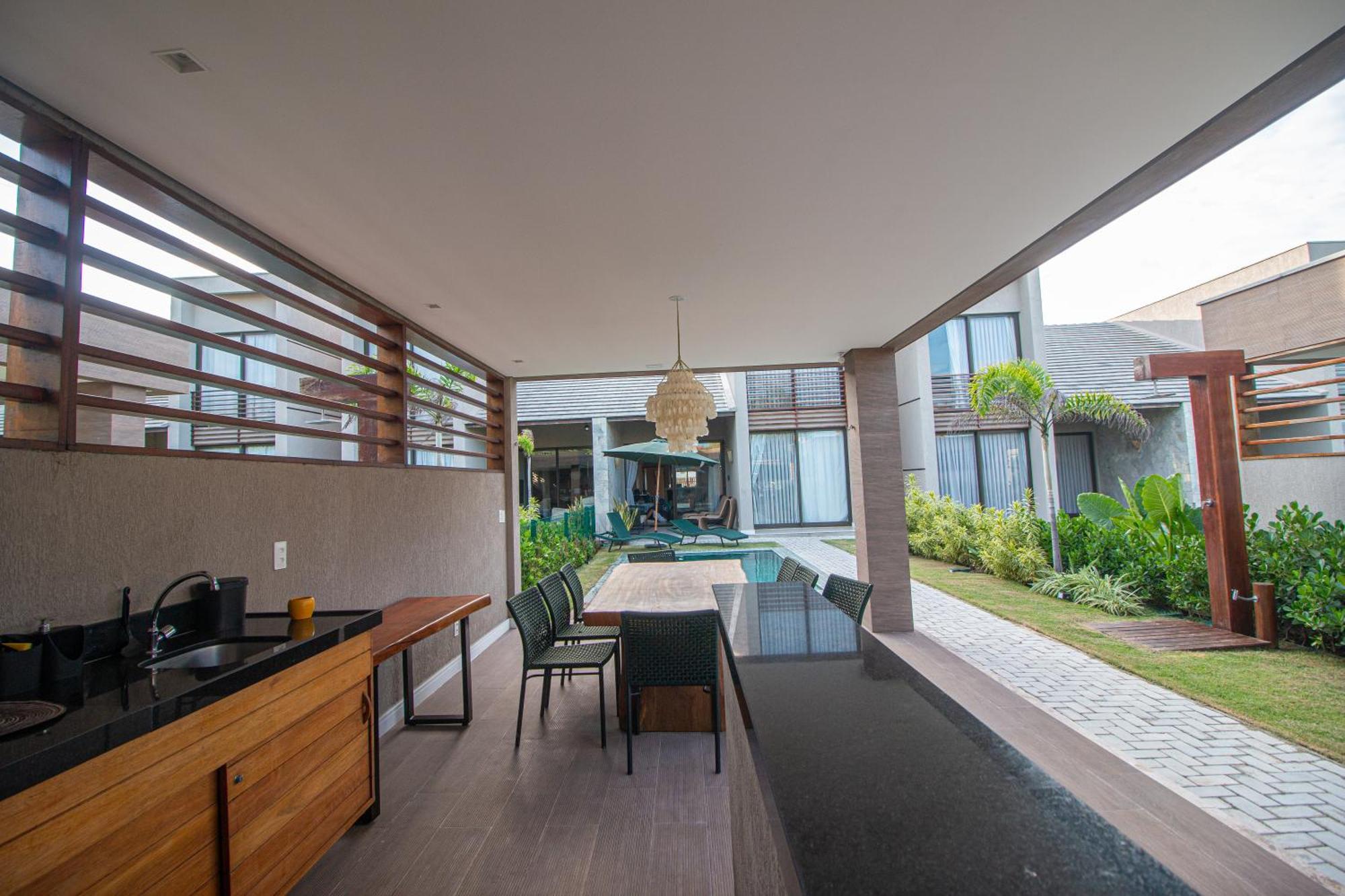 Casa Alto Padrao Beira Mar Ao Lado Do Zorah Beach Trairi - Flecheiras Eksteriør billede