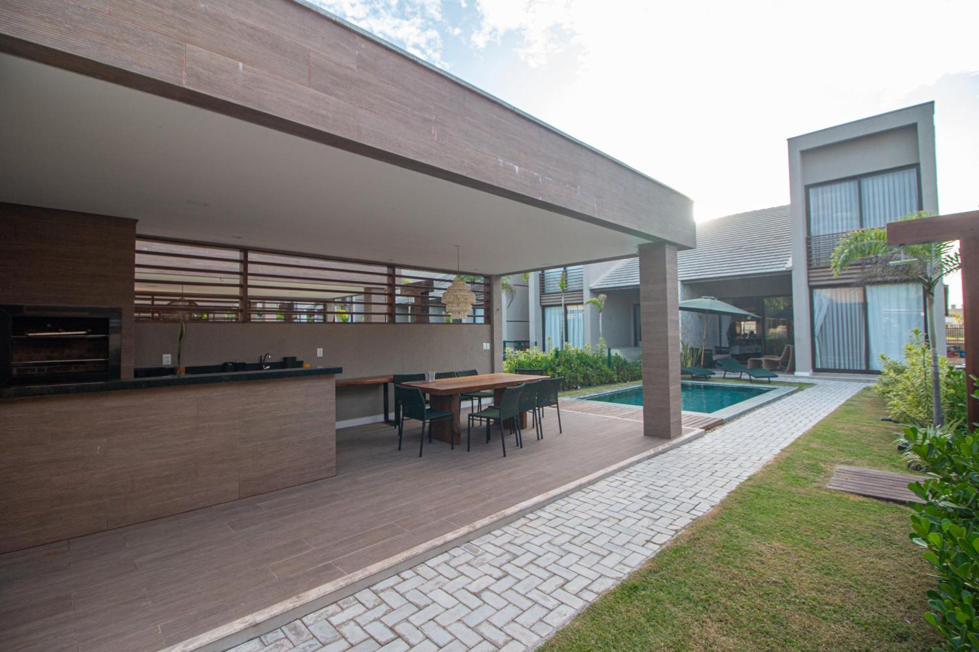 Casa Alto Padrao Beira Mar Ao Lado Do Zorah Beach Trairi - Flecheiras Eksteriør billede